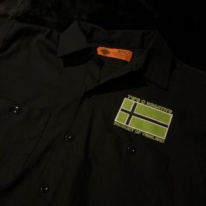Vintage Dickies x Type O negative crossover Work Shirt. Rare